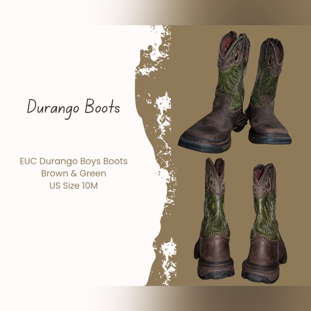3UC BOYS DURANGO BOOTS - 10M